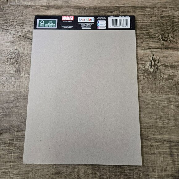 Wakanda Forever Black Panther Marvel Disney Sticker & Advanced Coloring Book - Picture 10 of 11